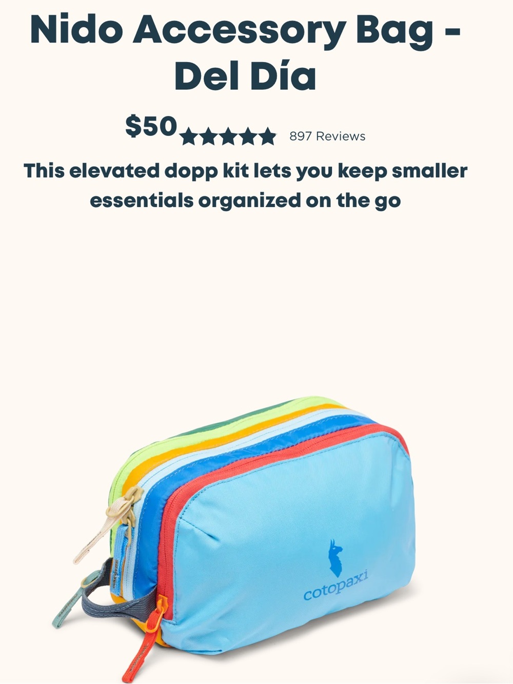 Cotopaxi Nido Accessory Bag
